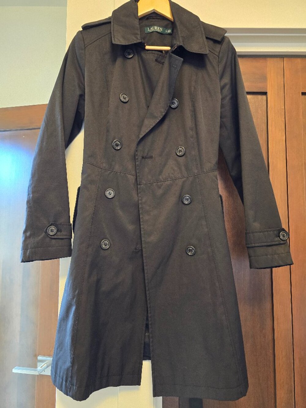 Ralph Lauren Small Black Raincoat